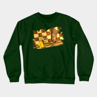 A Chess Girl Crewneck Sweatshirt